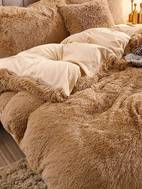 Furry Plush Bedding