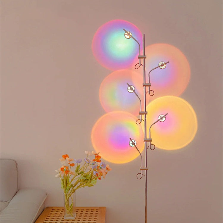 5-Head Projector Floor Lamp