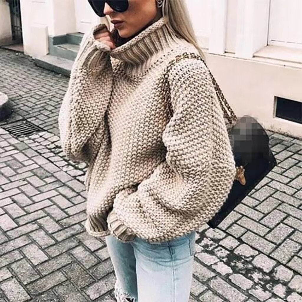 Pullover Batwing Sleeve Sweater