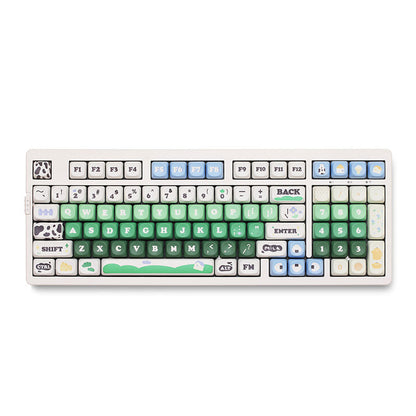 ZH980 Mechanical Keyboard,PBT Material Keycap