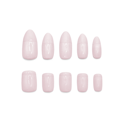 [PREORDERS ONLY] Pale Pink Clip-on Nails