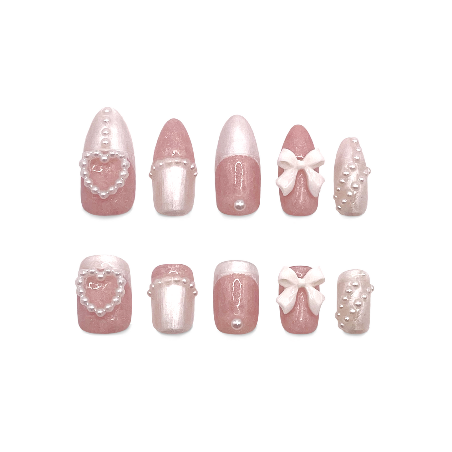 [PREORDERS ONLY] Coquette Baby Clip-on Nails