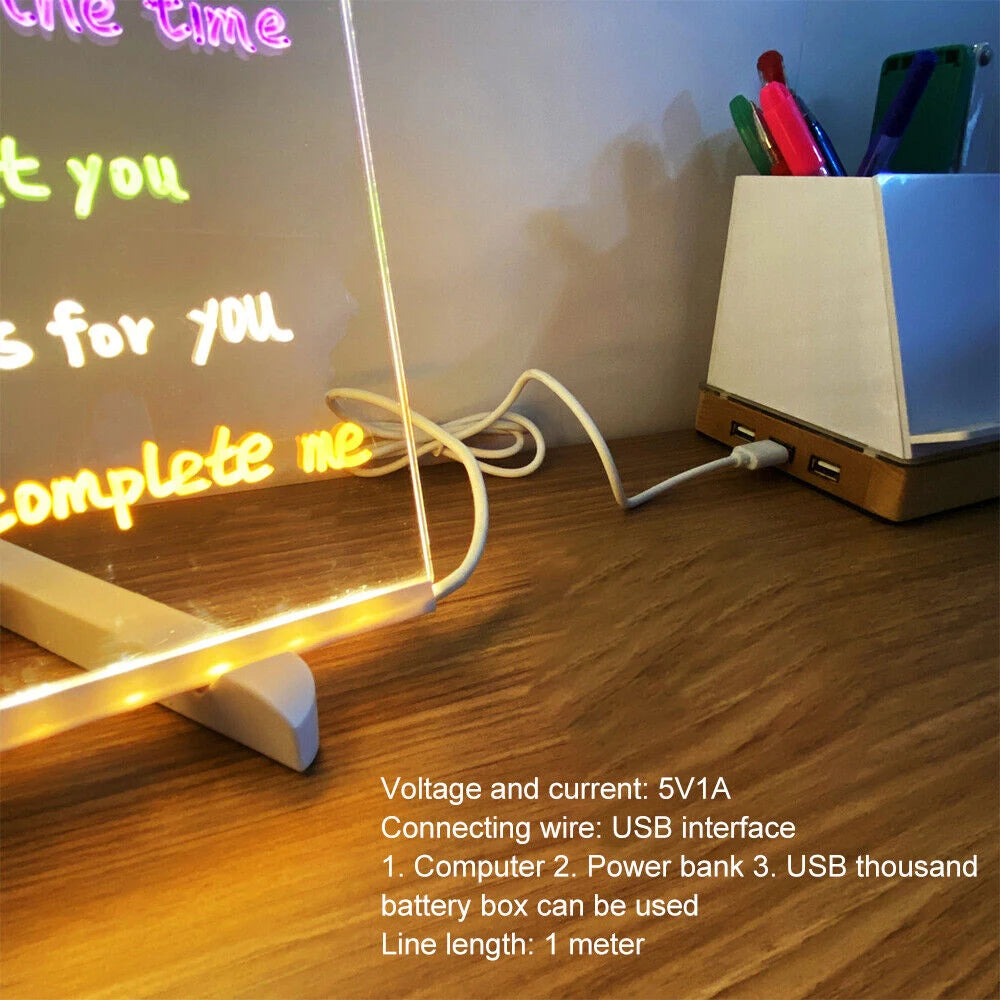 GlowWrite LED Message Board