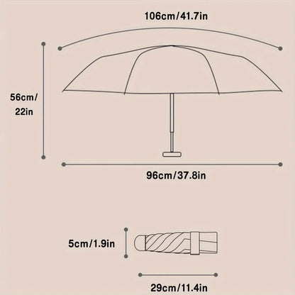 Rainforest Romance Automatic Umbrella