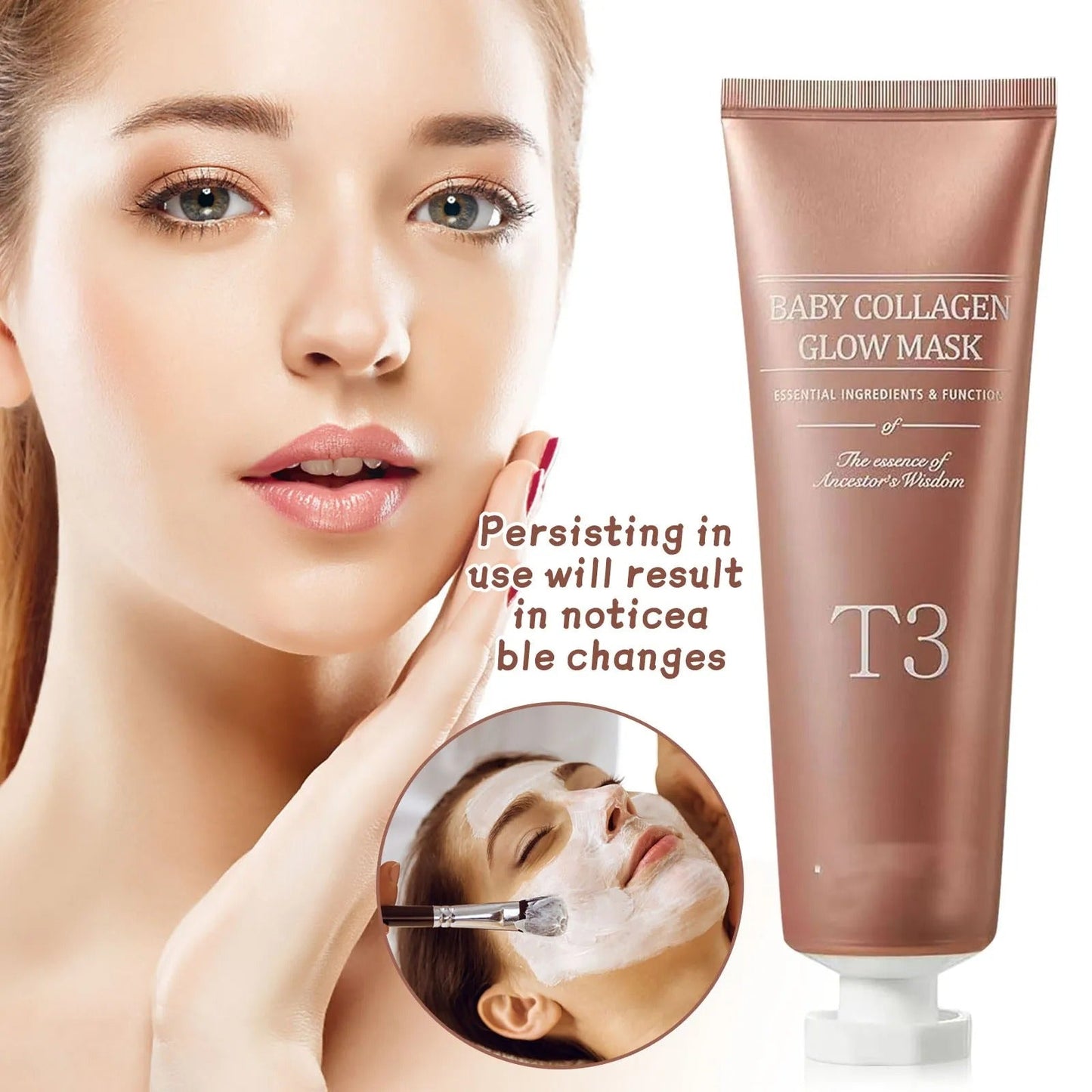 T3 Baby Collagen Glow Mask