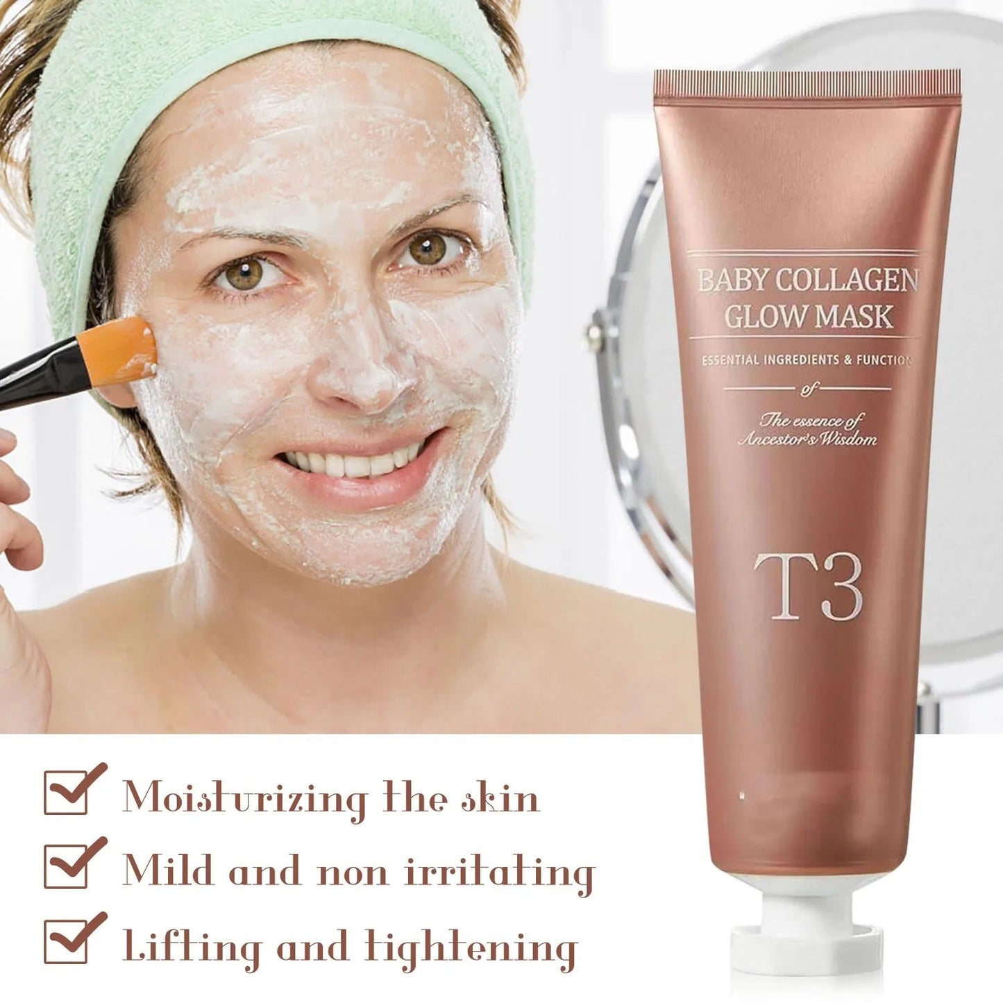 T3 Baby Collagen Glow Mask