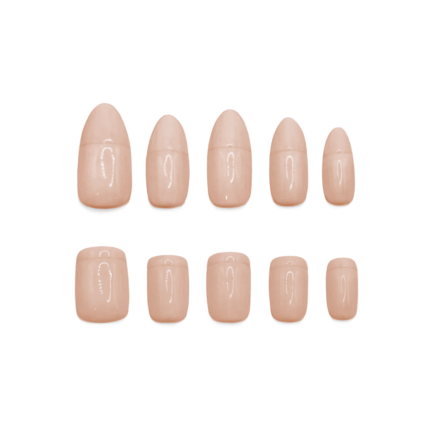 [PREORDERS ONLY] Nude Clip-on Nails