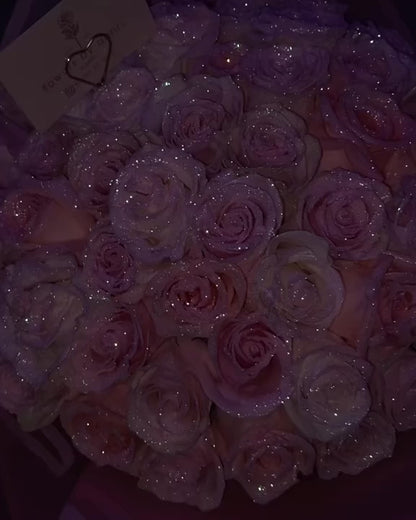 Glitter Rose Bouquet