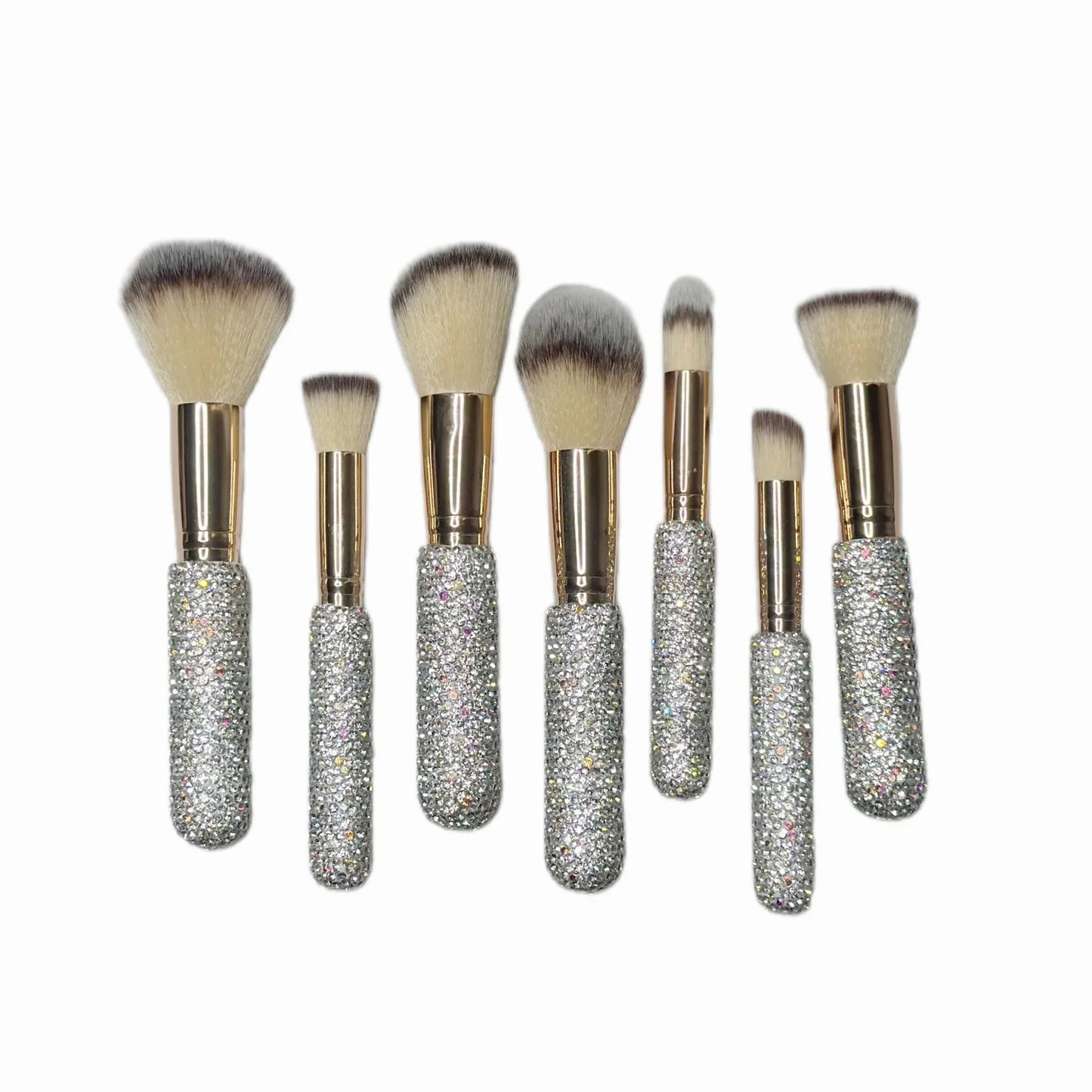 Silver/Pink Glitz & Glam | 30pc Essentials Collection Brush Set